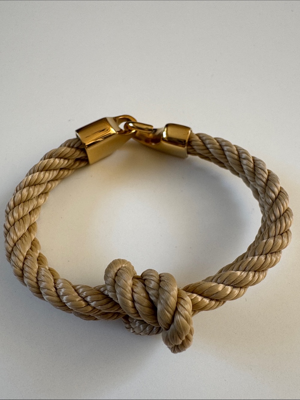 Lemon & Line Knotted Rope Bracelet